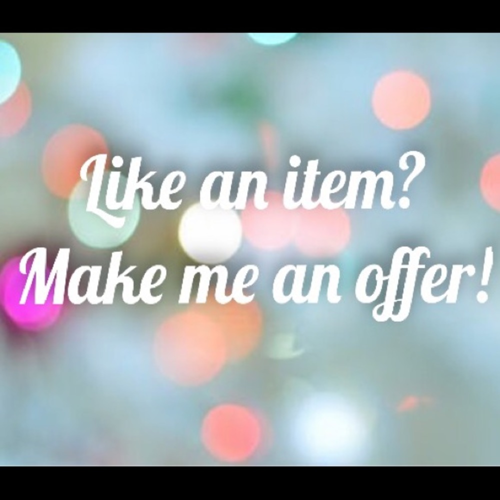 Offers welcome!